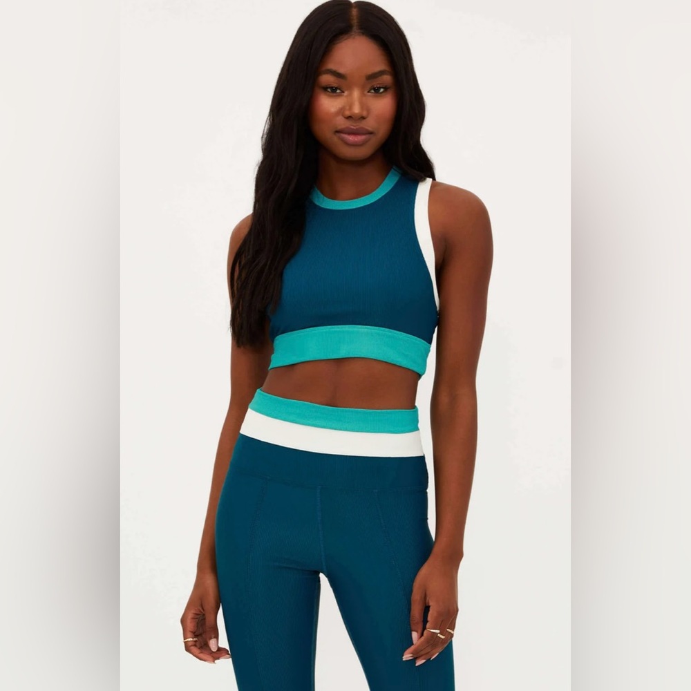 Beach Riot Gwen Top Crystal Coast Colorblock